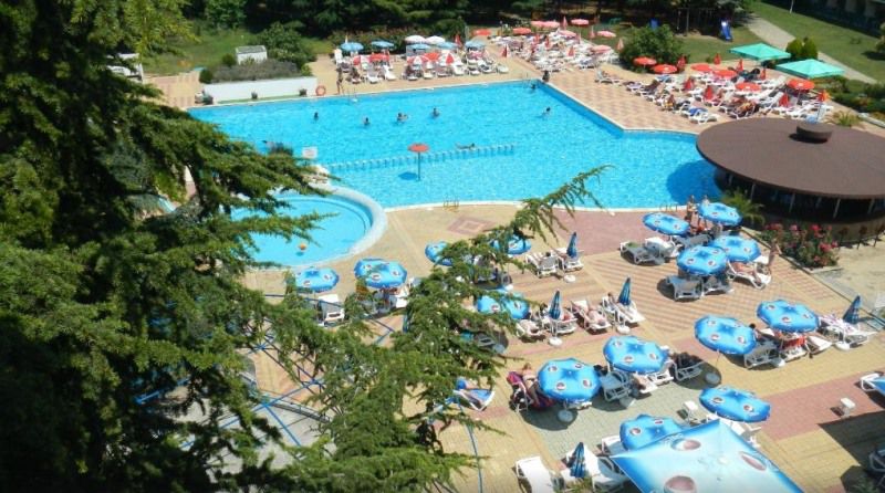 Continental Park Hotel Slăntjev Brjag Exteriör bild